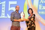 <br />Executive Head Chef of Bacchanalia, winner of the 2014 WGS New Restaurant of the Year, Chef Ivan Brehm is the winner of the Kitchenaid Chef of the Year award, presented to him by Tracy Teng, Senior Business Development Manager of Kitchenaid APAC.