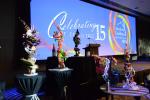 <br />A kaleidoscopic display by the Academy of Pastry Arts Malaysia; two-foot-tall chocolate statuettes fashioned specifically for the World Gourmet Summit 2015 Awards of Excellence Ceremony & Opening Reception.